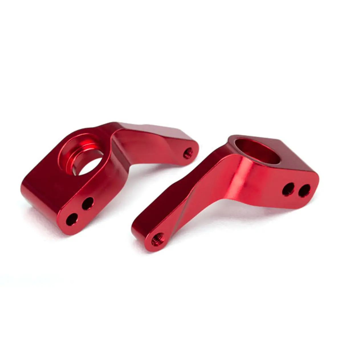 Aluminum Stub Axle Carriers, Red 1
