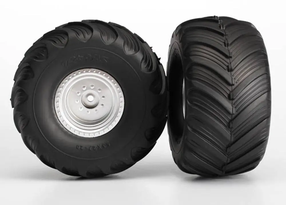 Terra Groove Dp Tires & Satin Chrome Wheels 1