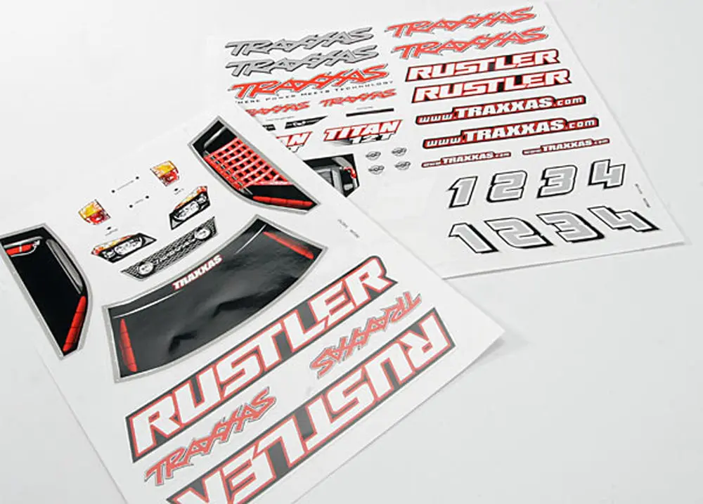 Rustler Decal Sheets 1