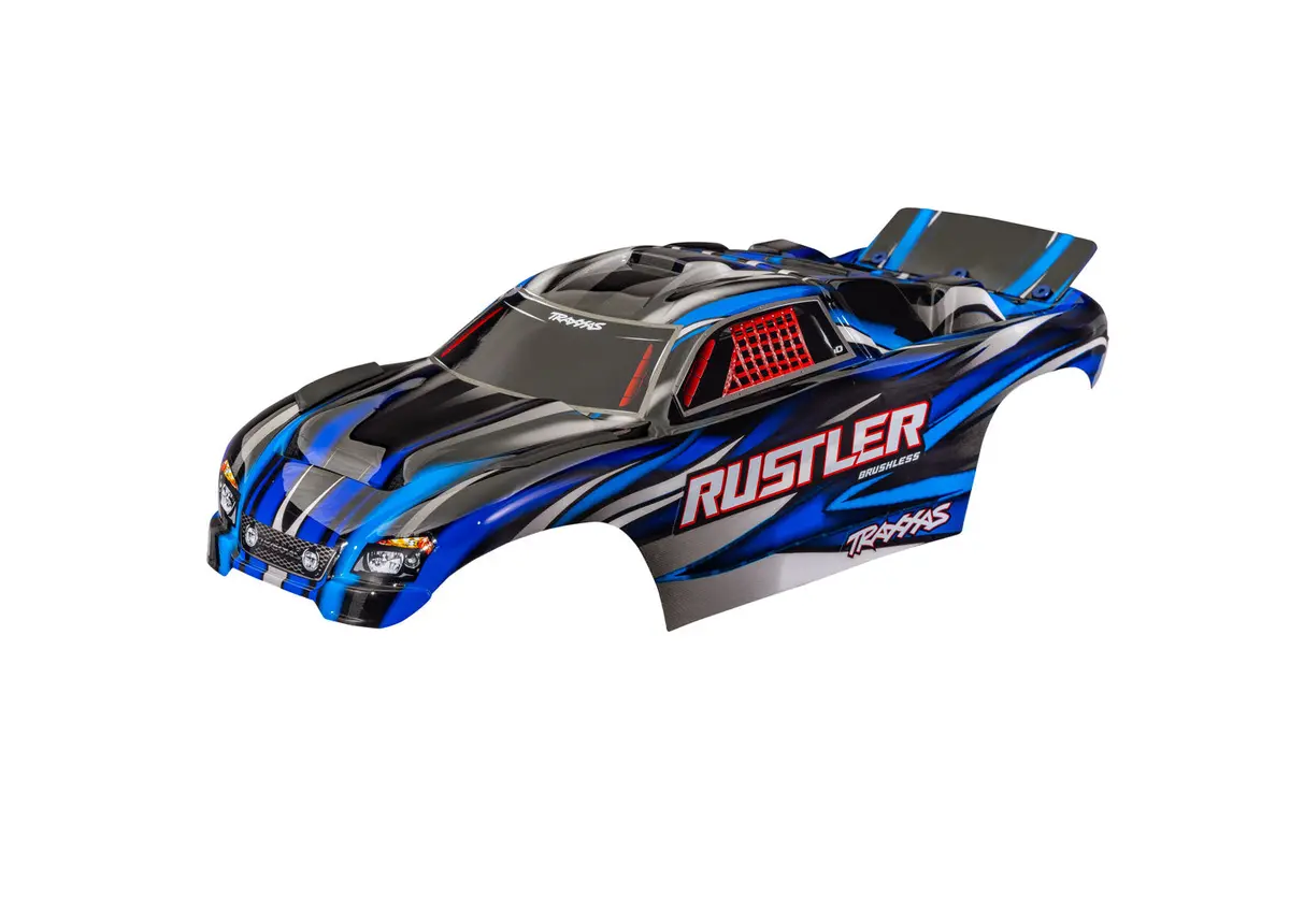 Rustler Body, Blue 1