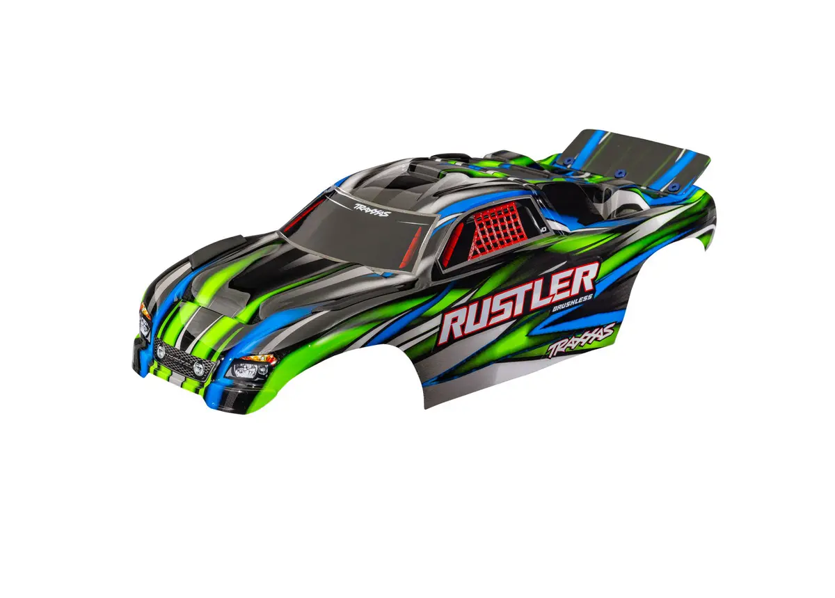 Rustler Body, Green 1