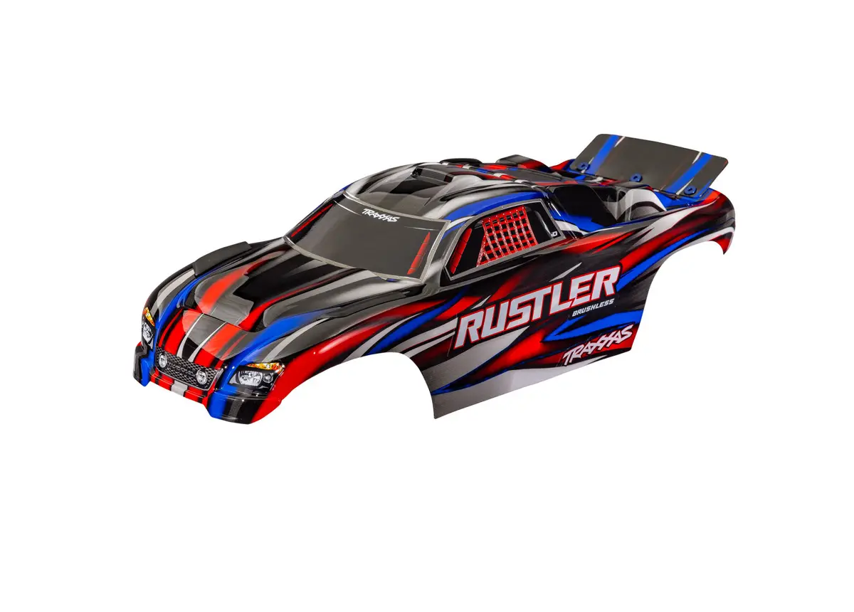 Rustler Body, Red 1