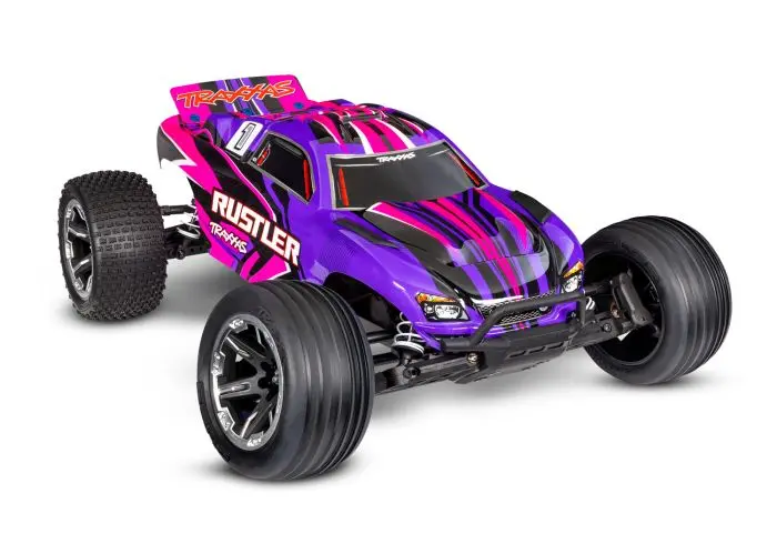 Rustler Hd 1/10 2Wd Stadium Truck Rtr, Combo, Pink 1