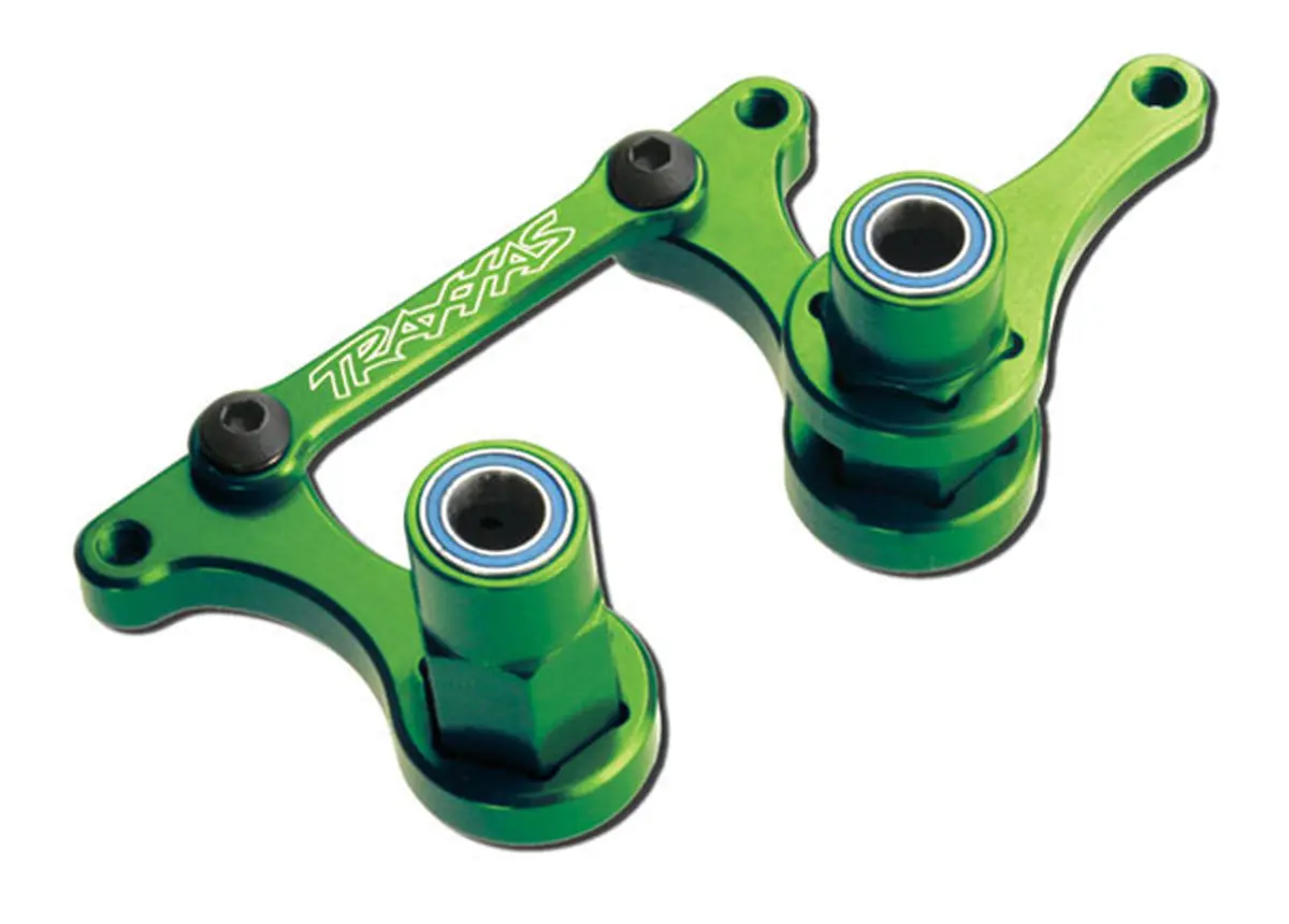 Aluminum Steering Bellcranks, Drag Link, Green 1
