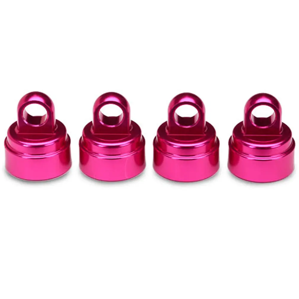 Aluminum Ultra Shock Caps, Pink 1