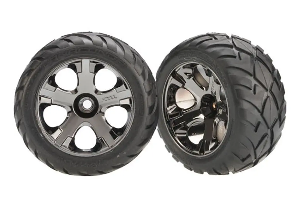 Anaconda Tires, All-Star Wheels, Black Chrome, Nitro 1