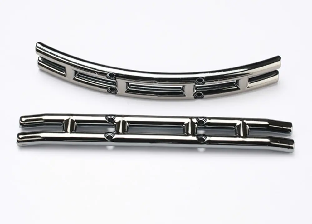 Front & Rear Bumpers, Black Chrome 1