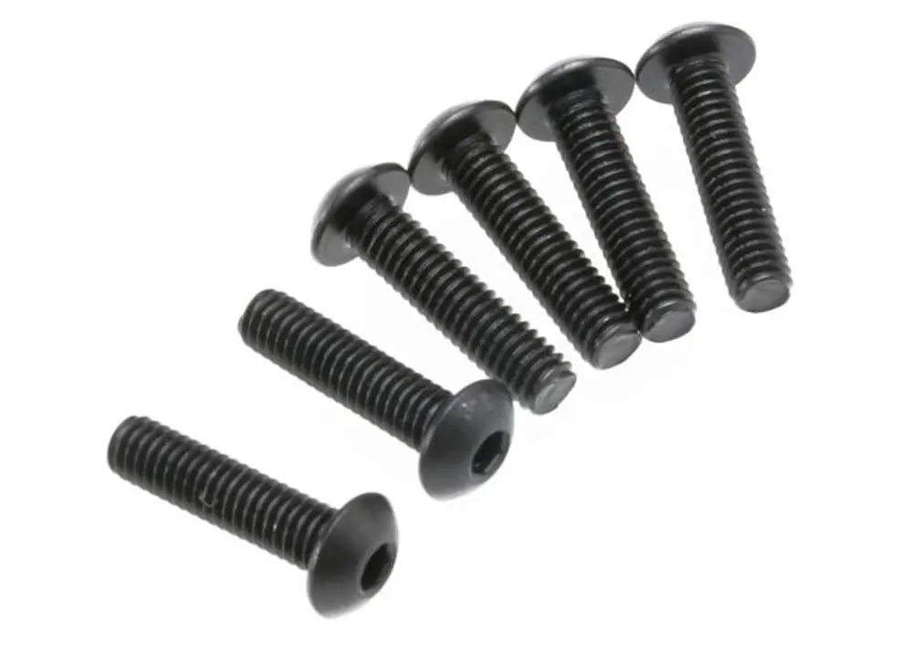 Button Head Drive Cap Screws, 4X16mm 1
