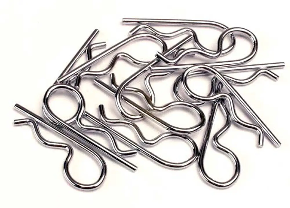 Heavy Duty Body Clips, Silver 1