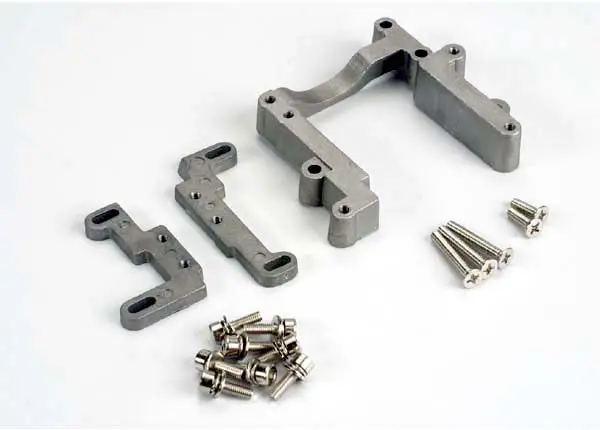 Traxxas 4460 Engine Mount, 2 Piece, Aluminum (Nitro Rustler/Sport) 1