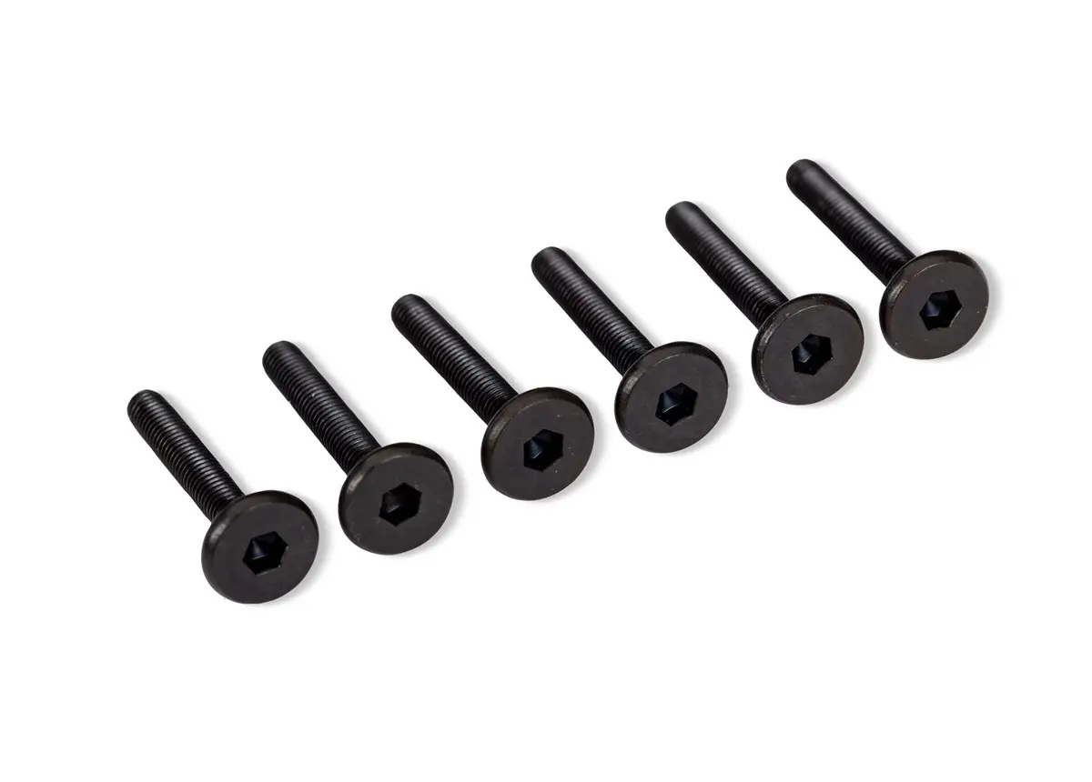 Flat-Head Machine Screws, 3X20mm (6) 1