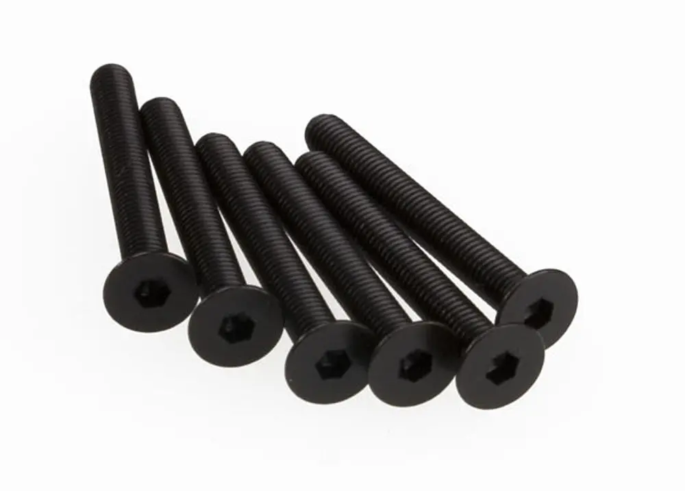3X25mm Countersunk Machine Hex Screws (6) 1