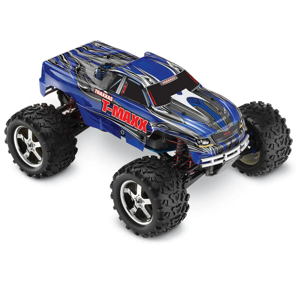 T-Maxx 3.3 Nitro 1/10 4X4 Monster Truck Rtr, Blue 1