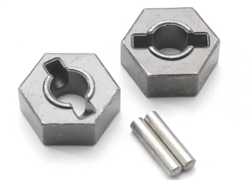 Steel Hex 14Mm Wheel Hubs & Axle Pins 1