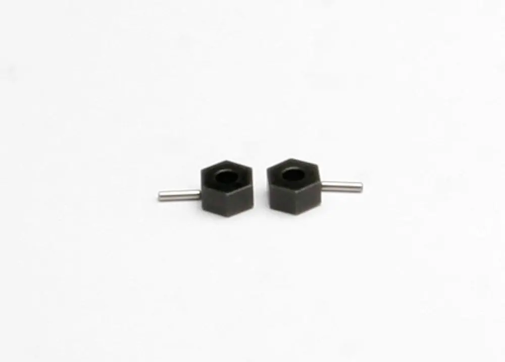 Hex Wheel Hubs, Tall Offset, 14X7.5Mm & Axle Pins 1