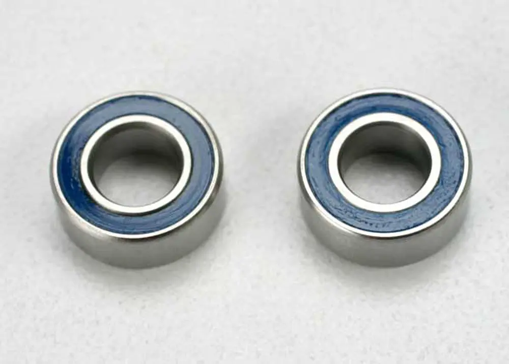 Ball Bearings, Blue Rubber Sealed, 5X10x4mm 1