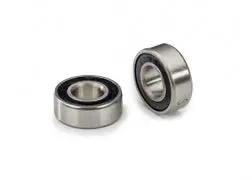 Ball Bearings, Black Rubber Sealed, 5X11x4mm (2) 1
