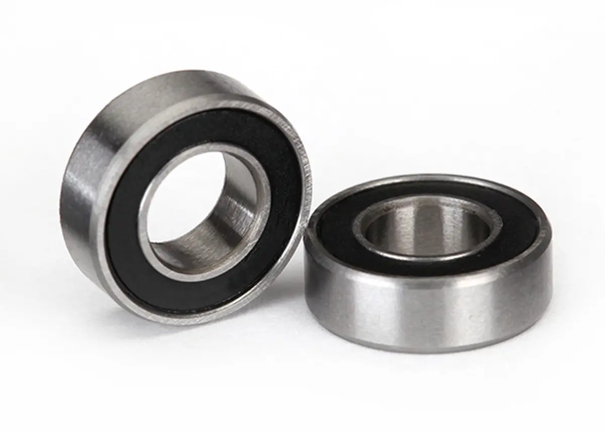 Bearing, Black Rubber Sealed, 6X12x4mm 1