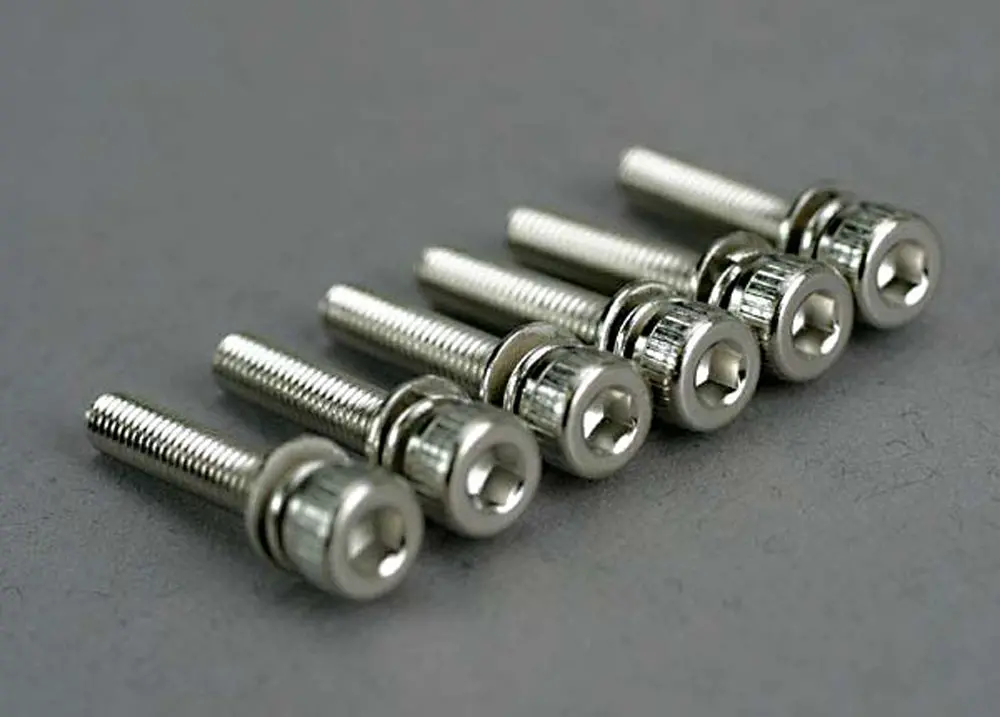 Caphead Machine Screws, 3X15mm 1
