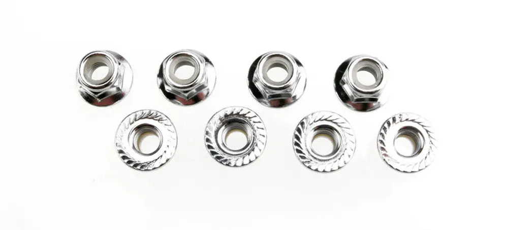 5Mm Flanged Nylon Locking Nuts 1