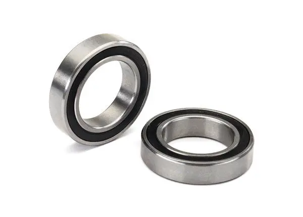 Ball Bearing, Black Rubber Sealed (20X32x7mm) (2) 1