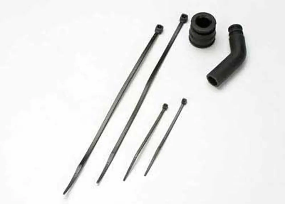 Pipe Coupler, Exhaust Deflector, Ties, Black 1