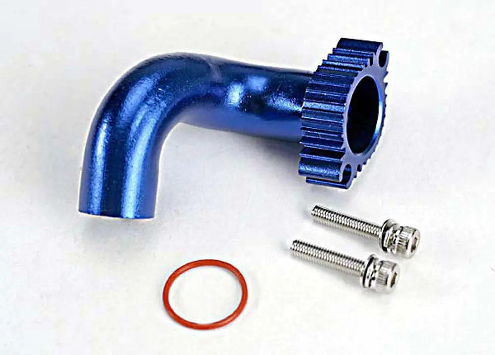 Aluminum Header, Blue 1