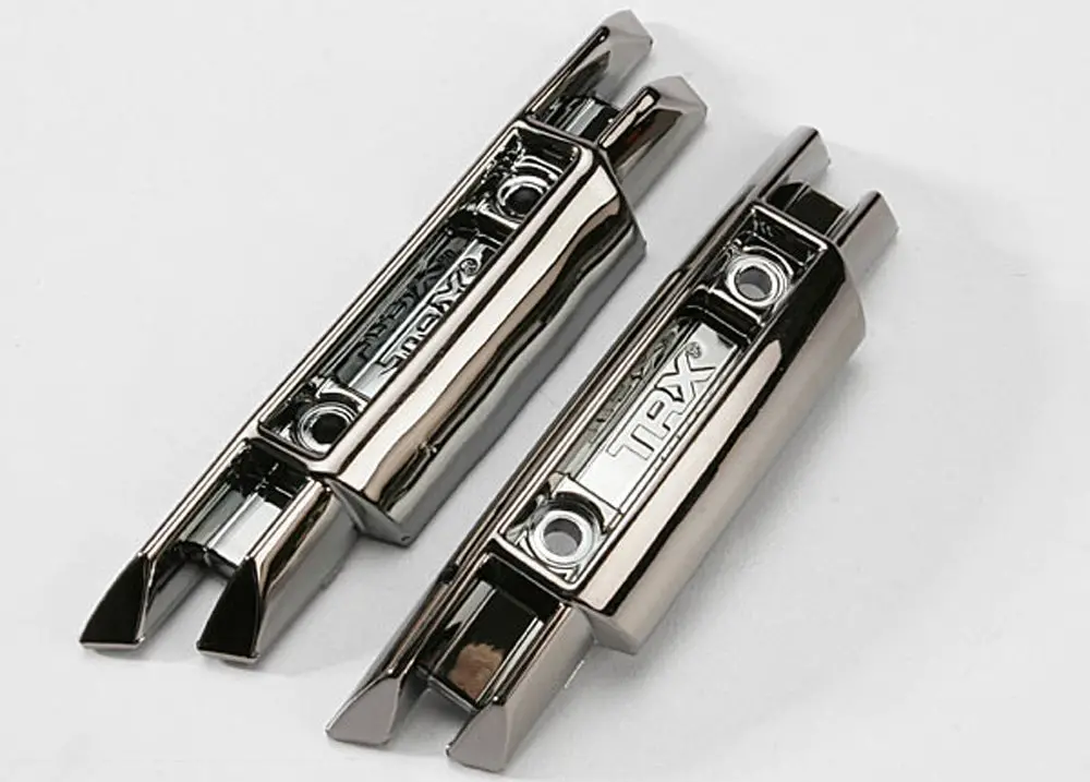 Front & Rear Bumpers, Black Chrome 1