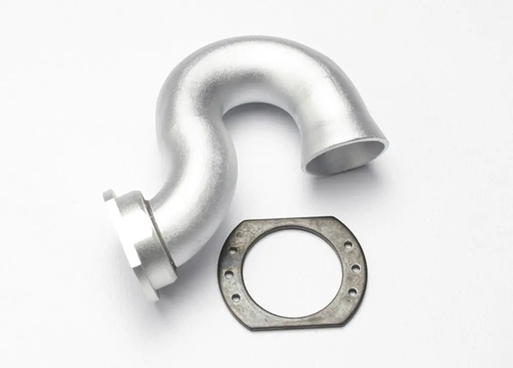 Exhaust Header, Tubular Aluminum & Spring Mount 1