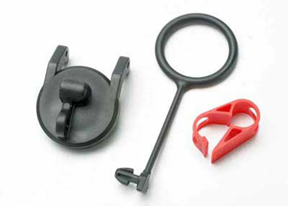 Fuel Tank Cap Pull Ring & Engine Shut Off Clamp 1