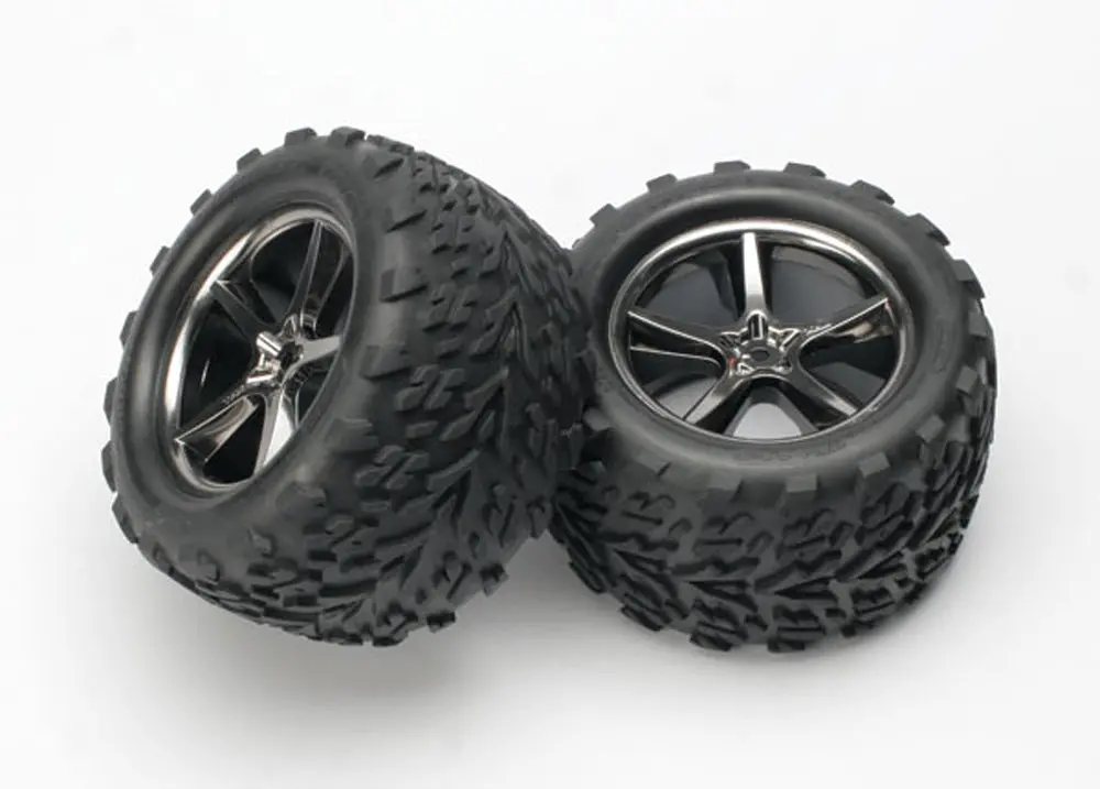 Talon Tires, Gemini Wheels, Black Chrome 1