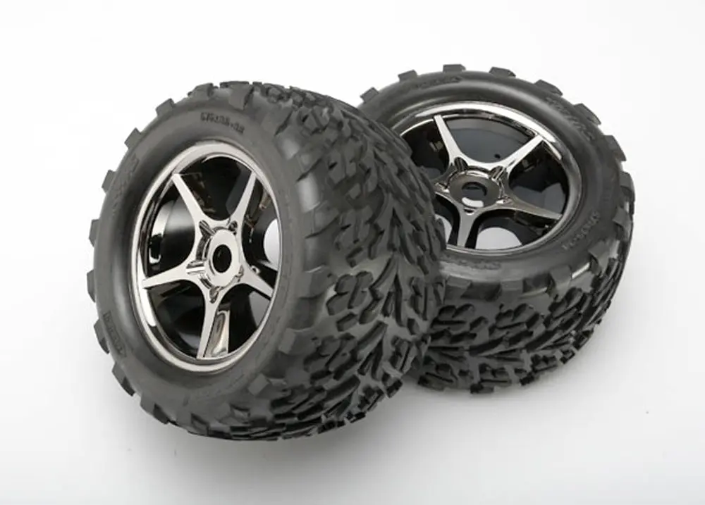 Talon Tires, Gemini Wheels, Black Chrome 1