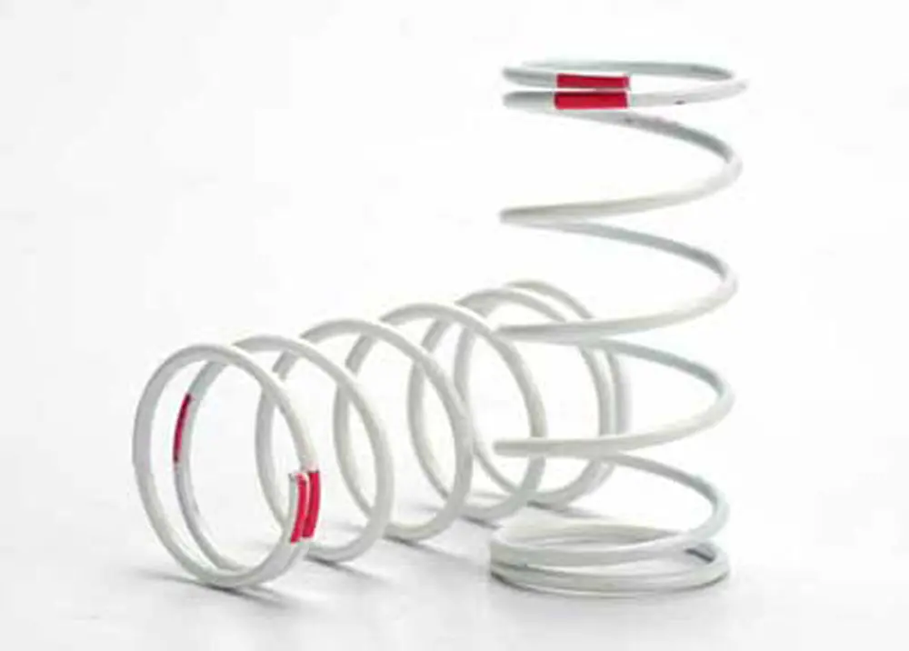 Rear Gtr Shock Springs, White, 1.4 Rate 1