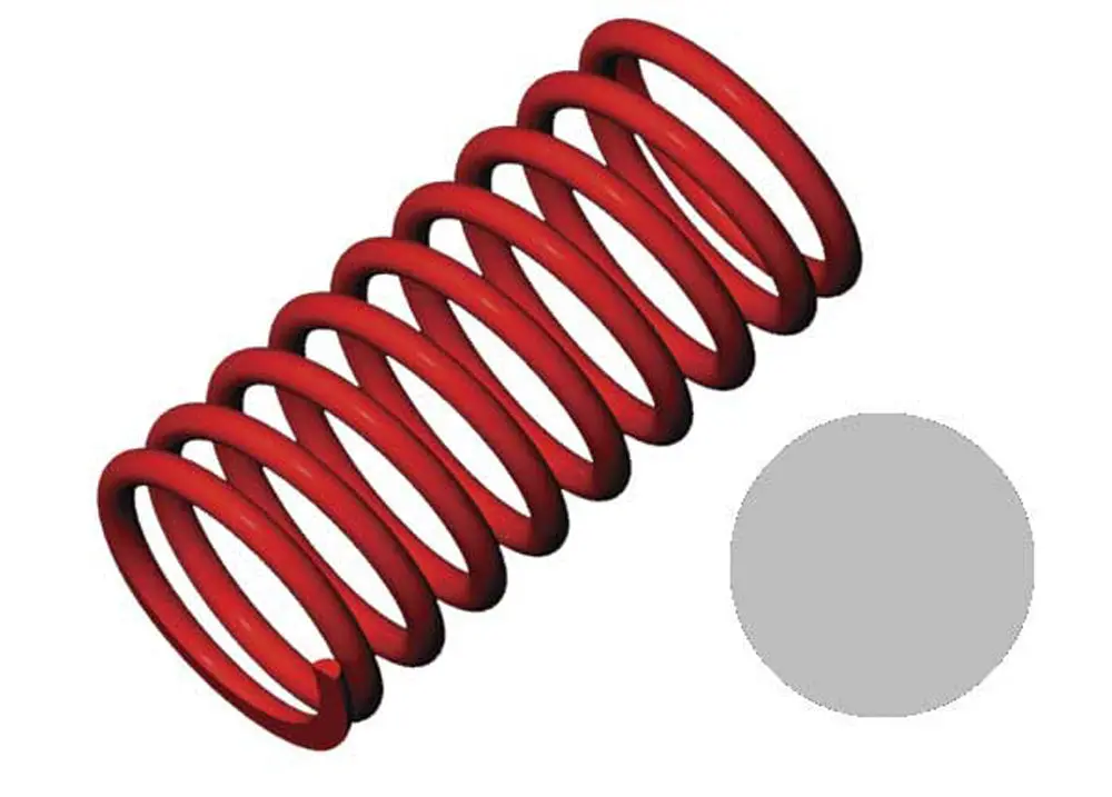 Gtr Shock Springs, 4.9 Rate Silver 1