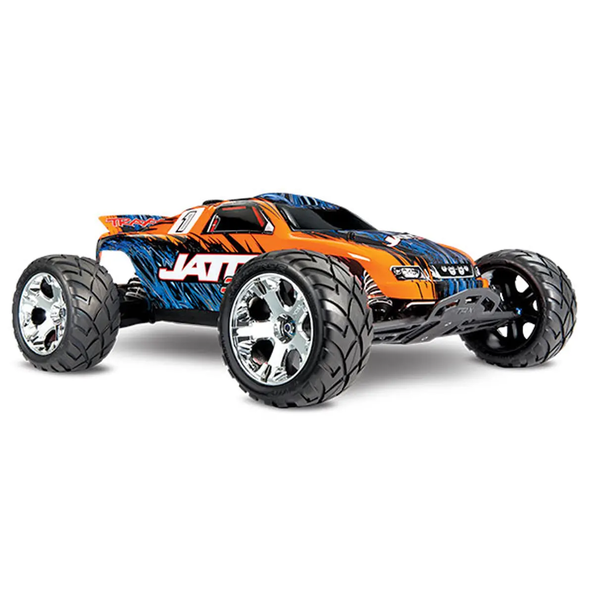 Jato 3.3 Nitro 1/10 2Wd Stadium Truck Rtr, W/ Tsm, Orange 1