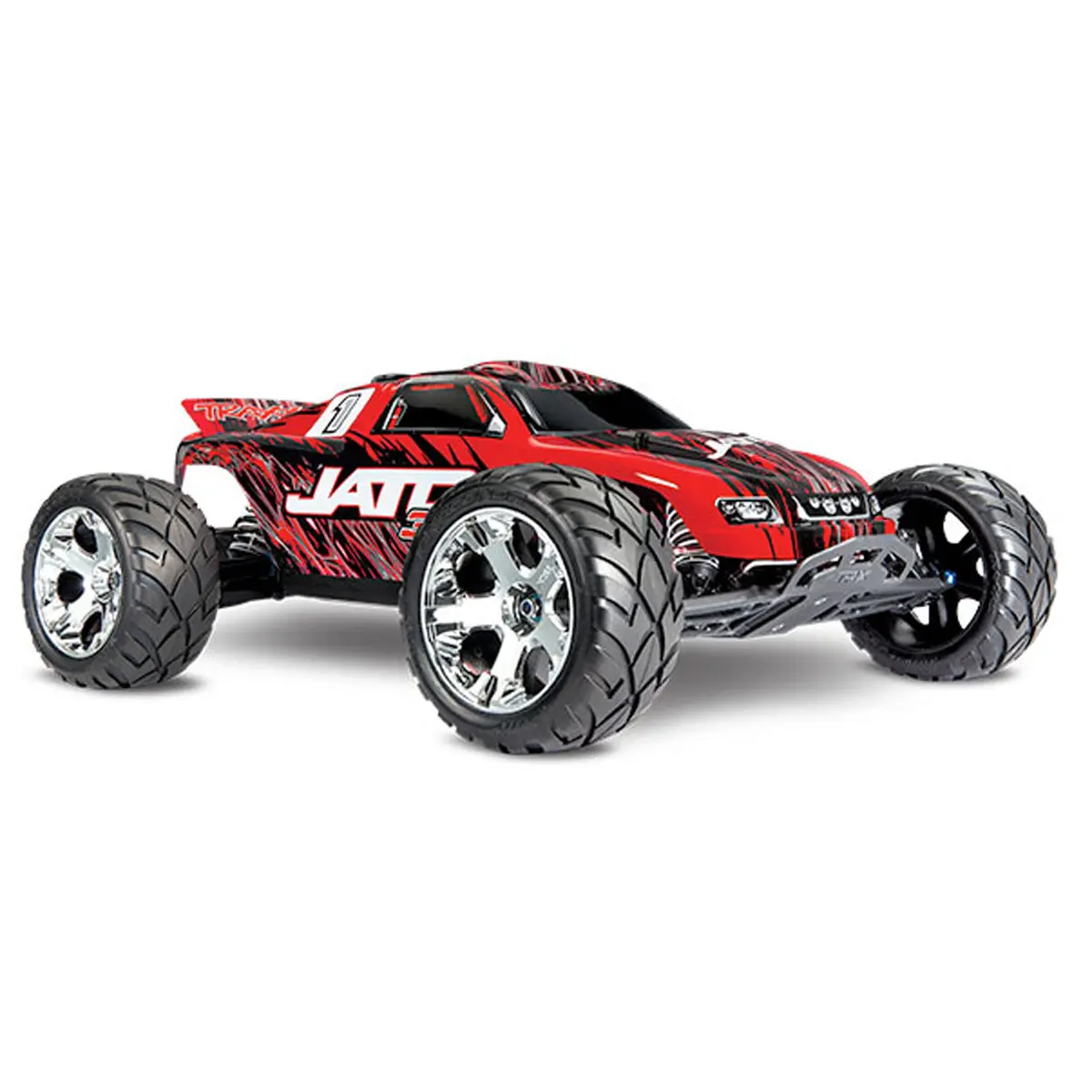 Jato 3.3 Nitro 1/10 2Wd Stadium Truck Rtr, W/ Tsm, Red 1