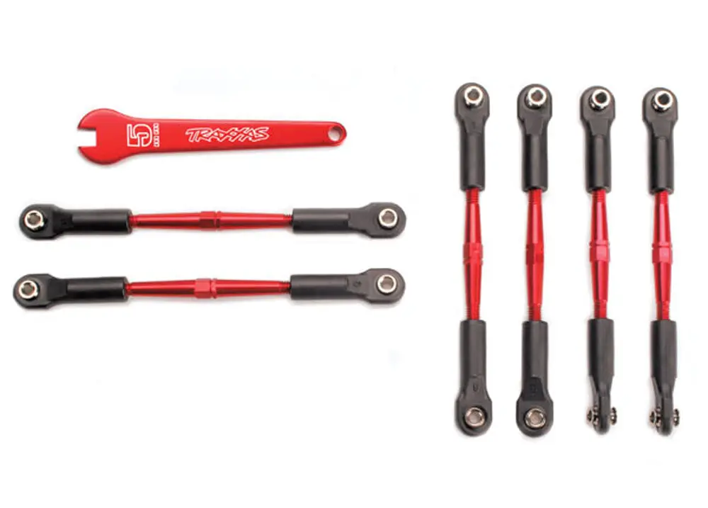 Aluminum Turnbuckles, Red  & Wrench 1
