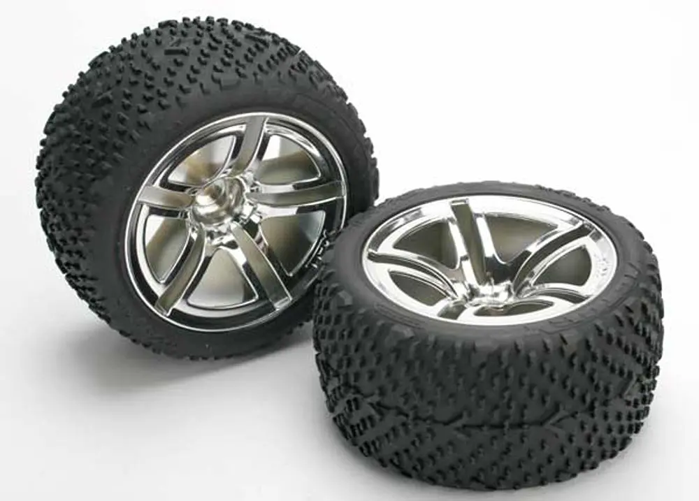 Victory Tires, Twin Spoke Wheels, Nitro Rear 1