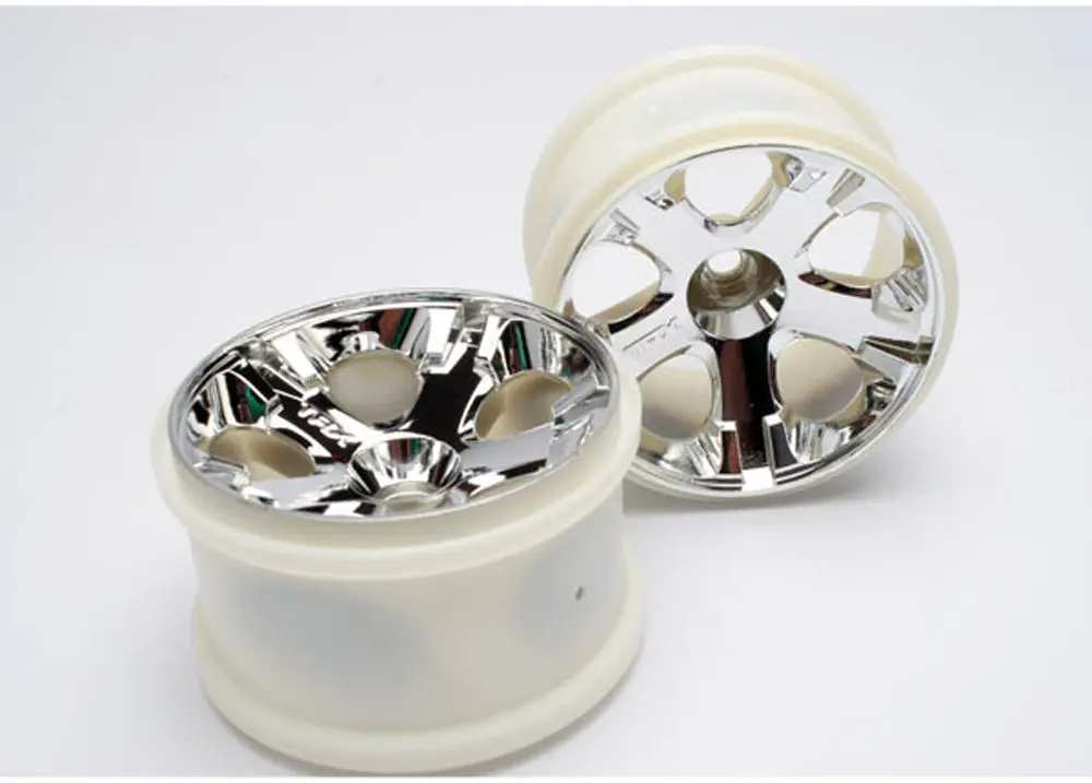 All-Star 2.8" Wheels, Chrome, Nitro Front 1