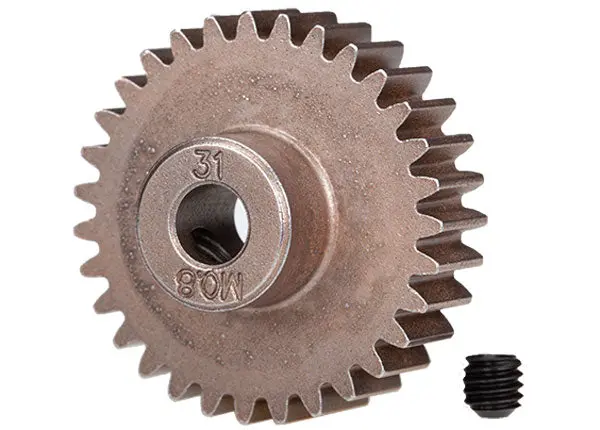 Steel Pinion Gear, 0.8 Metric Pitch, 31T 1