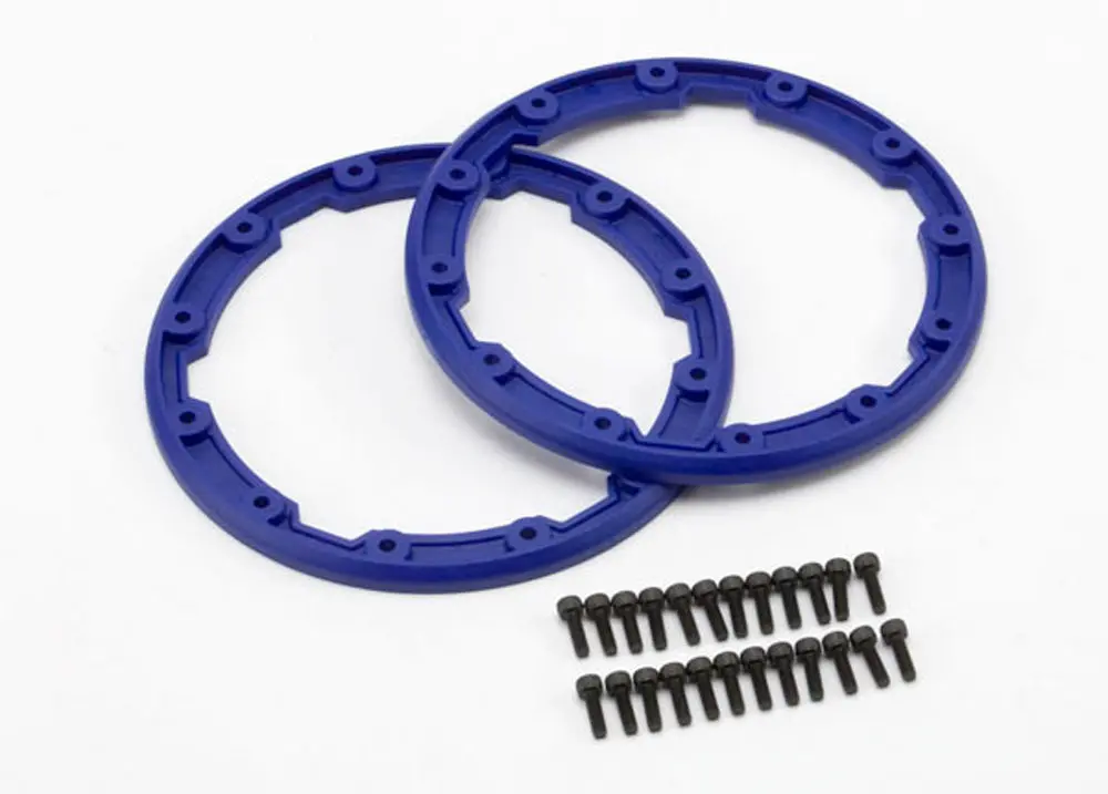 Beadlock Style Sidewall Protector, Blue 1