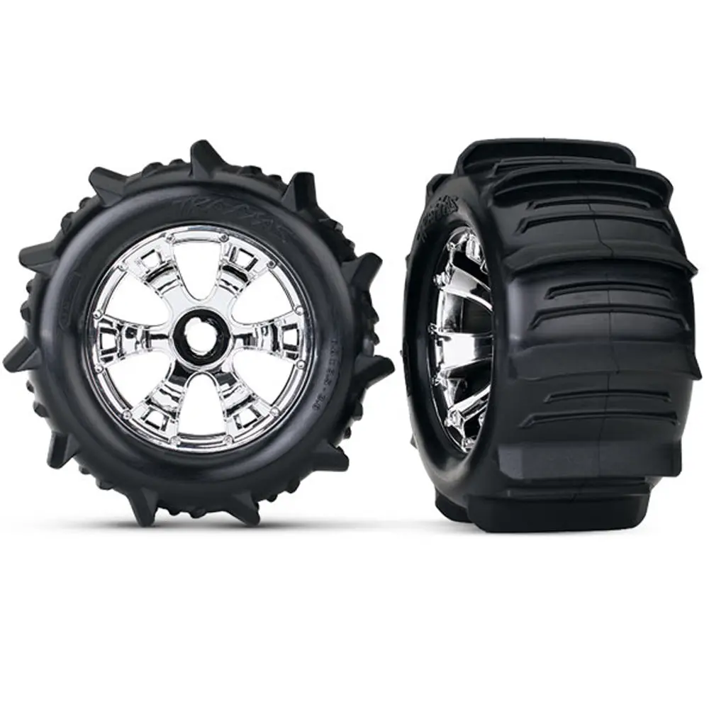 Paddle Tires, Wheels, Geode Chrome 1