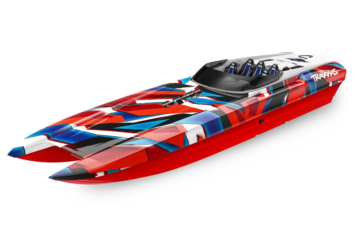 Dcb M41 Widebody 40In  Boat Rtr, W/ Tsm, Red 1