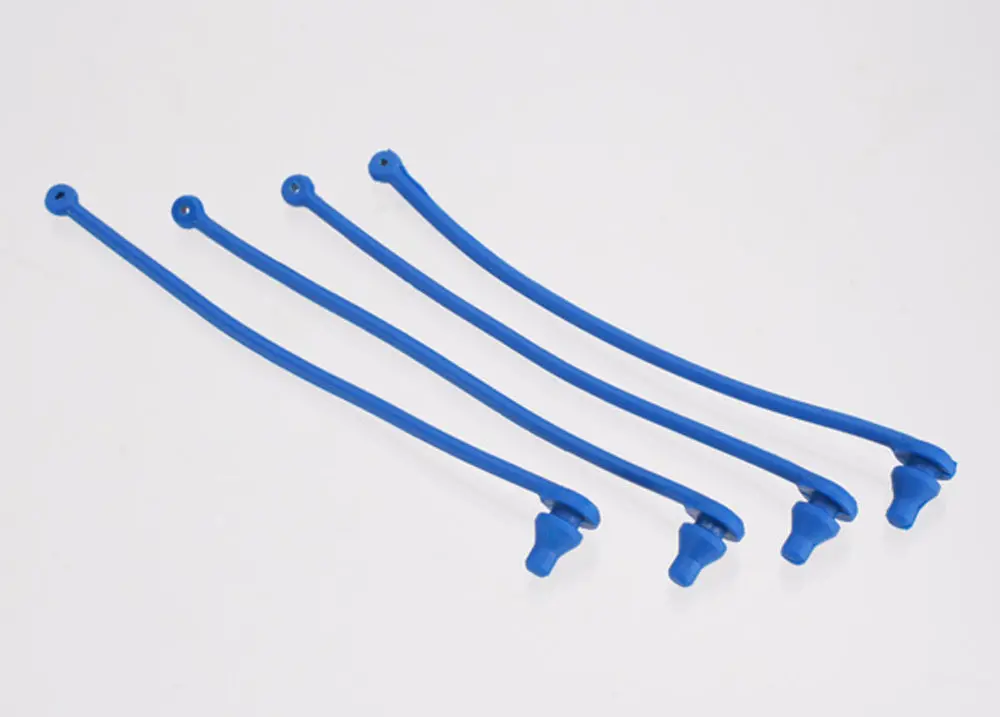 Body Clip Retainers, Blue 1
