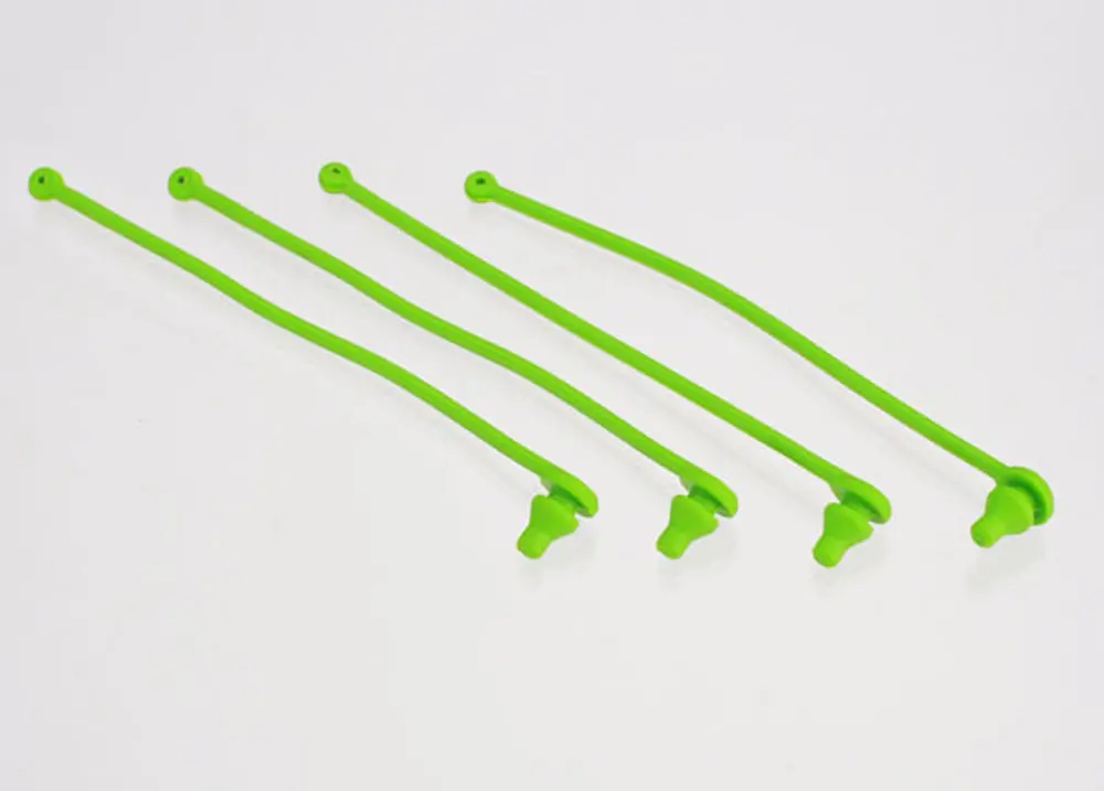 Body Clip Retainers, Green 1
