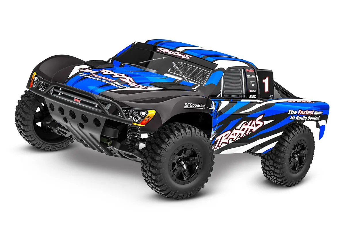 Slash Xl-5 Hd 1/10 Short Course Truck Rtr Combo, Blue 1