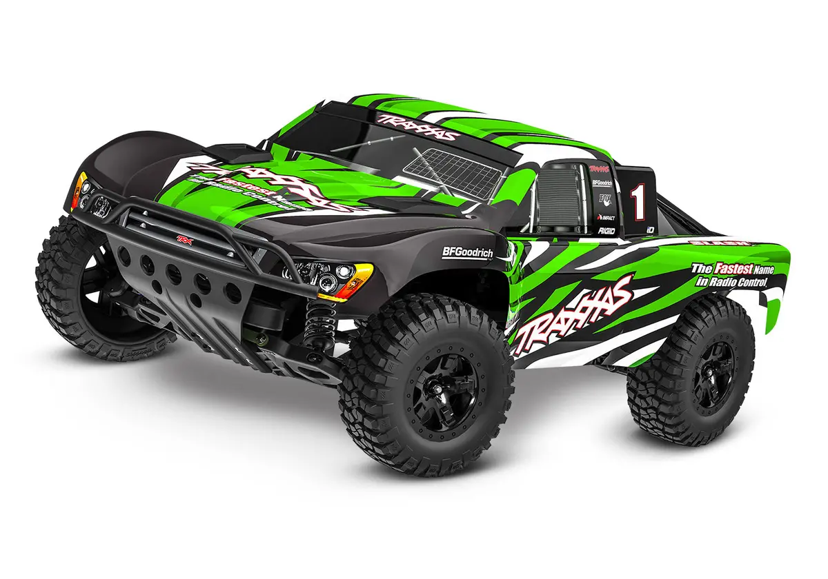 Slash Xl-5 1/10 2Wd Short Coure Truck Rtr Combo, Green 1