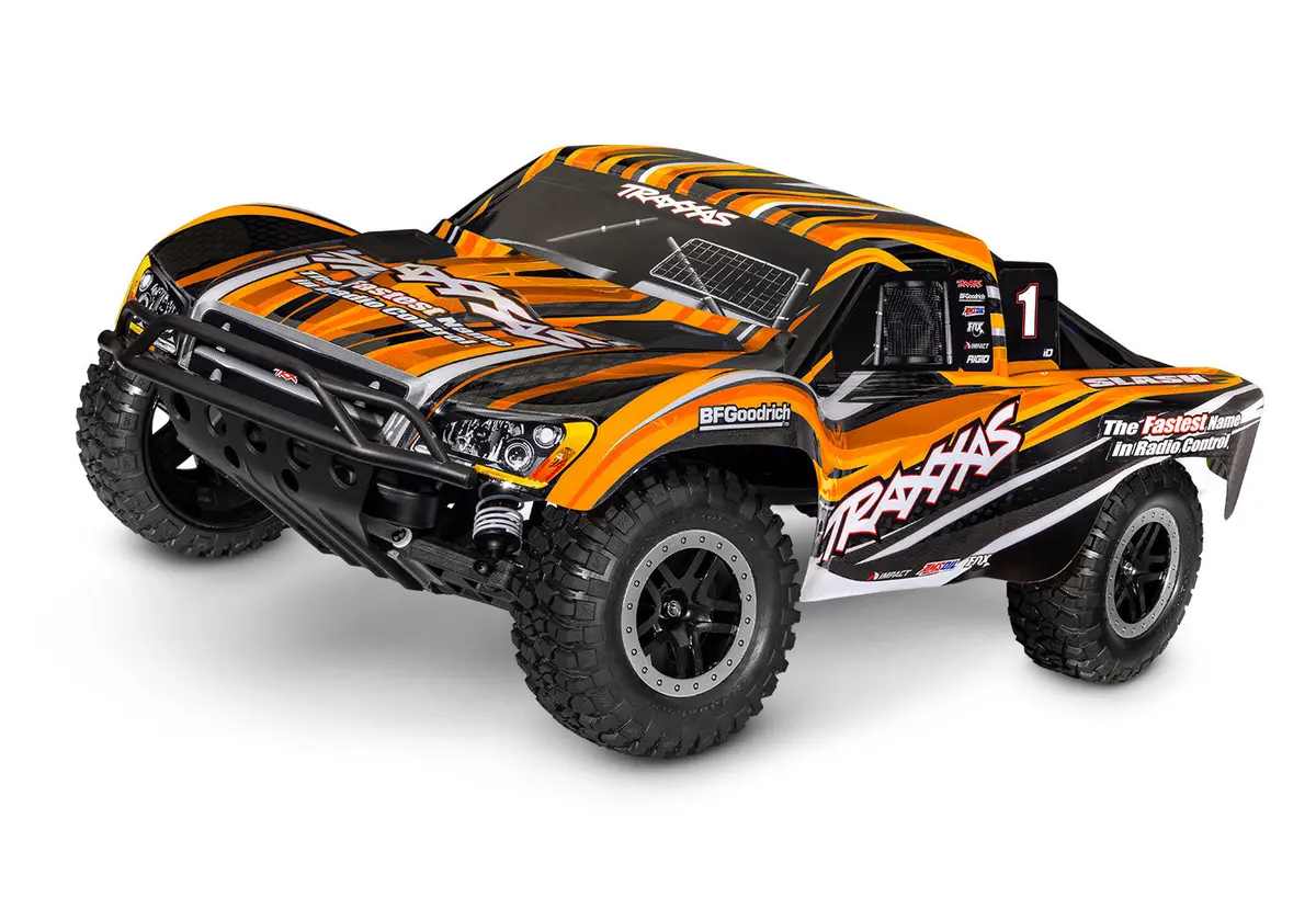 Slash Xl-5 Hd 1/10 Short Course Truck Rtr Combo, Orange 1