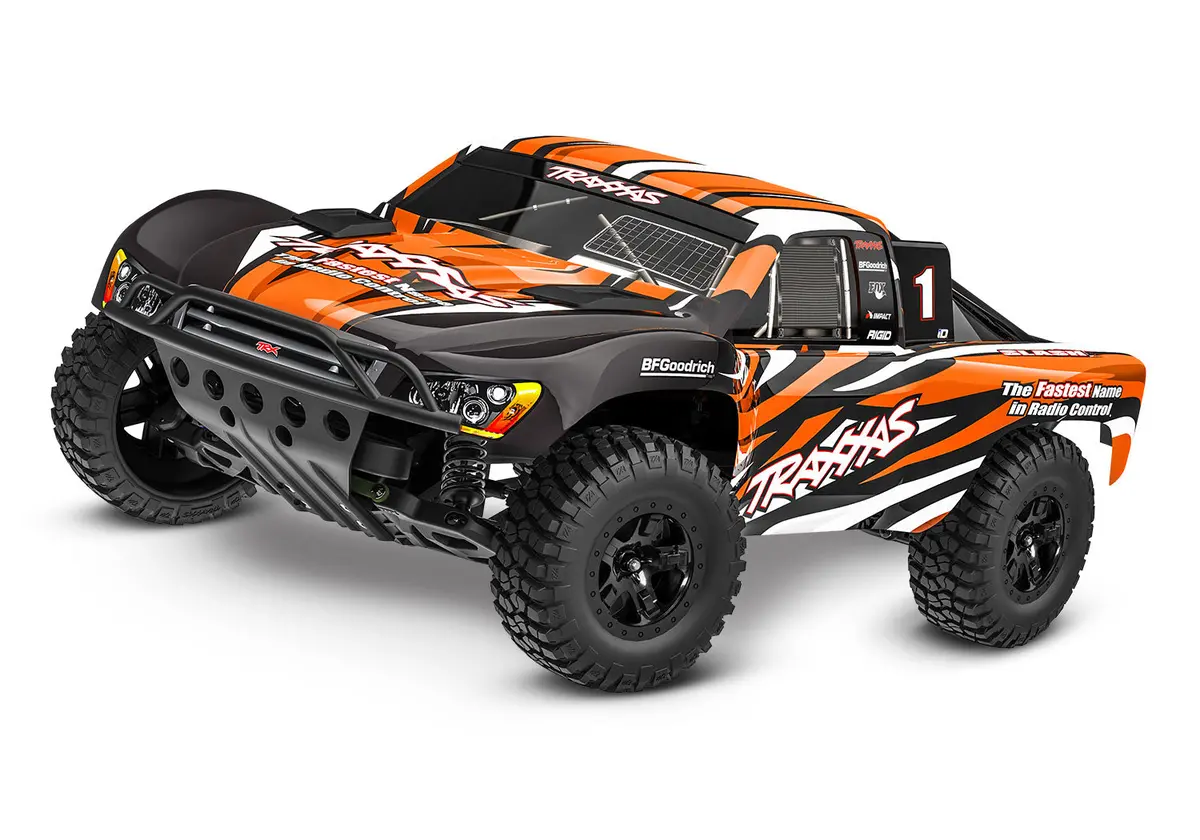 Slash 1/10 2Wd Short Course Truck Rtr Combo, Orange 1