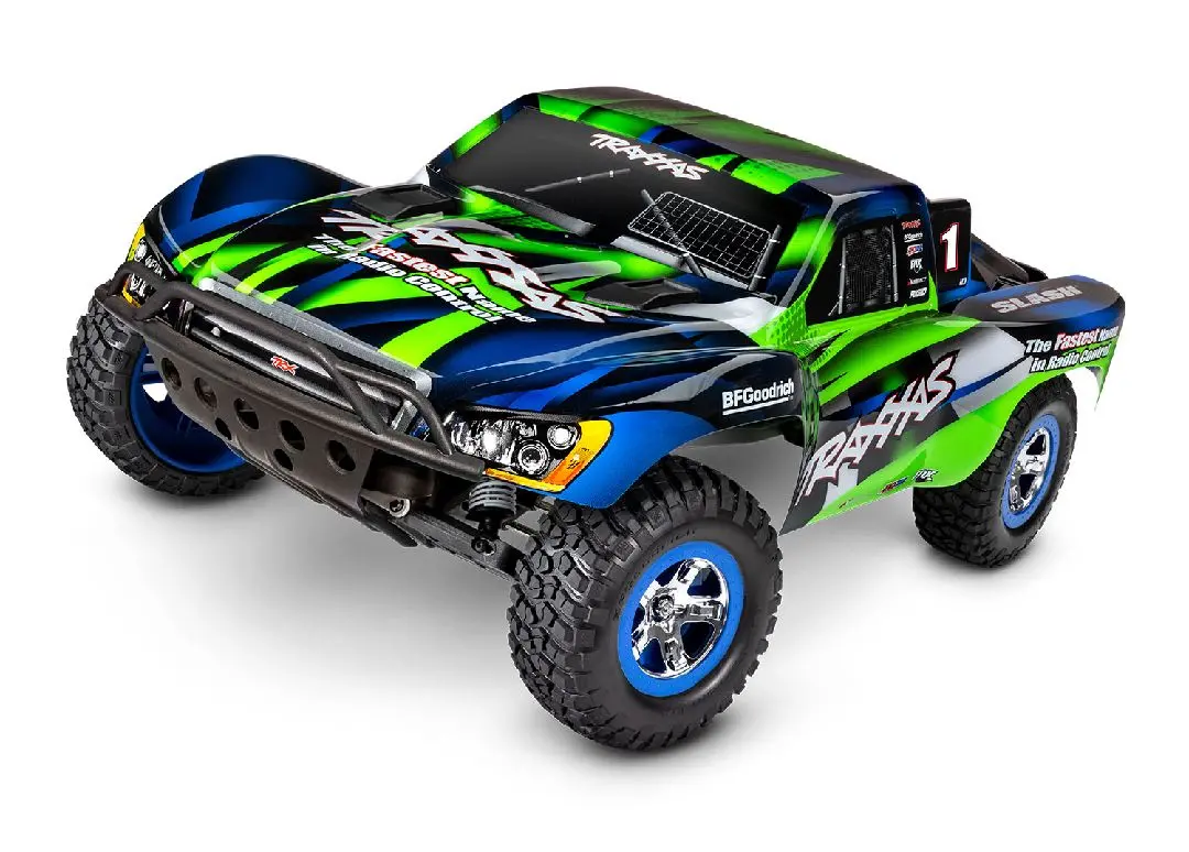 Traxxas 1/10 Slash Extremehd 2Wd Rtr - Green 1